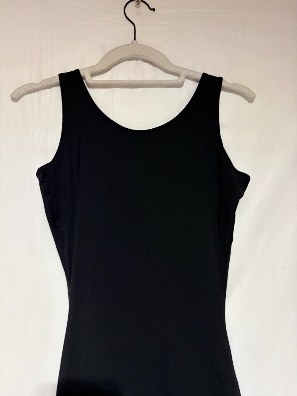 Assets by Spanx Black Sleeveless Mini Bodycon Dress/Slip - Picture 6 of 8